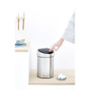 Matt Steel Brabantia Touch Bin 3 Litre Lifestyle