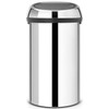 Brilliant Steel Brabantia Touch Bin 60 Litre