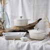 Le Creuset 32cm Stoneware Heritage Rectangular Dish Meringue
