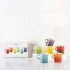 Le Creuset Stoneware Rainbow Set Of 6 London Mugs