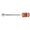 Tan Bisley Leather Seat Stick / Economy Die Cast / 12 1/2" x 4 5/8"