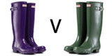 Hunter Wellington Boots Gloss vs Matt – A Fashion Dilemma!