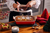 Le Creuset Ginger & Cinnamon Pear Pudding