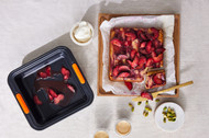 Le Creuset Upside-Down Plum Cake