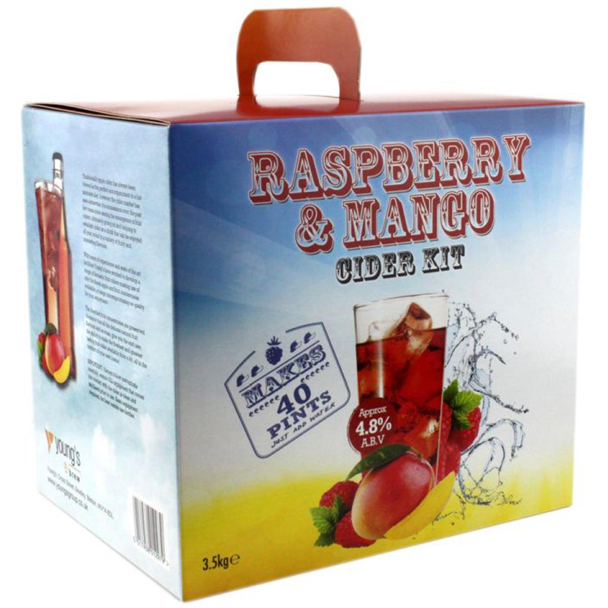 Young's Raspberry & Mango Cider - 40 pint / 23L