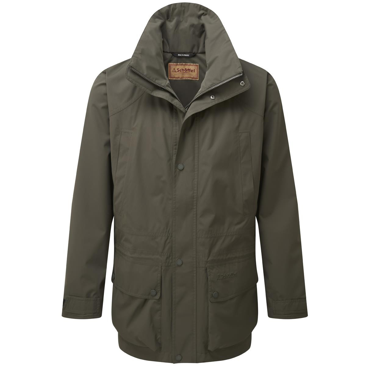 Manteau Imperméable Schöffel Rockingham 2 - Taille 18 - Vert Forêt - Neuf Avec Étiquettes