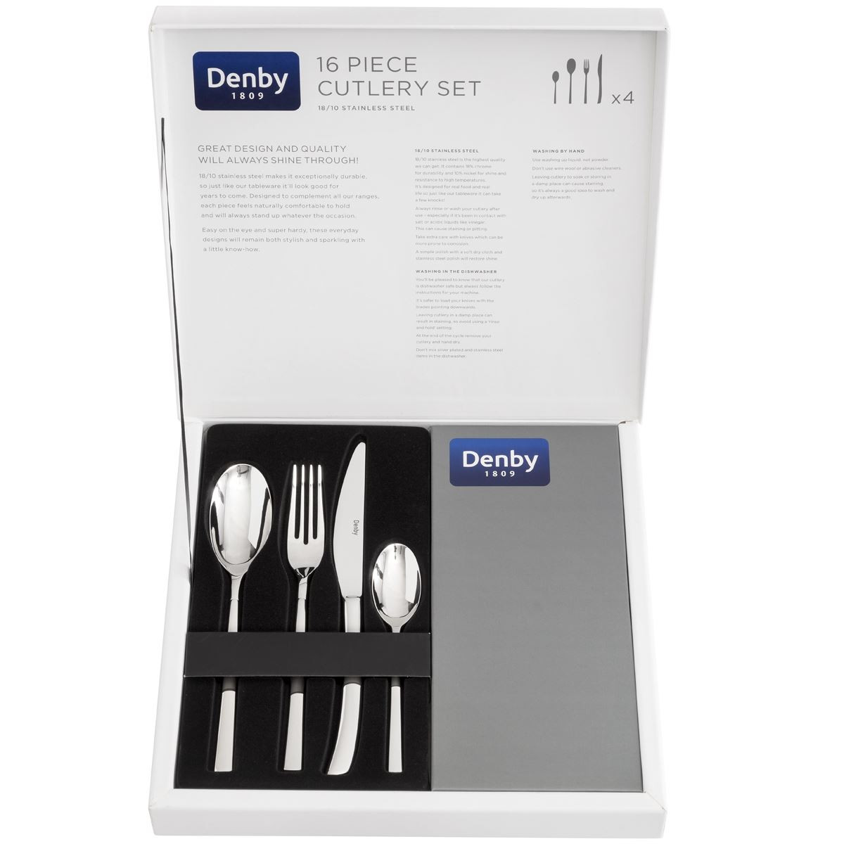 Denby Spice 16 Piece Cutlery Set