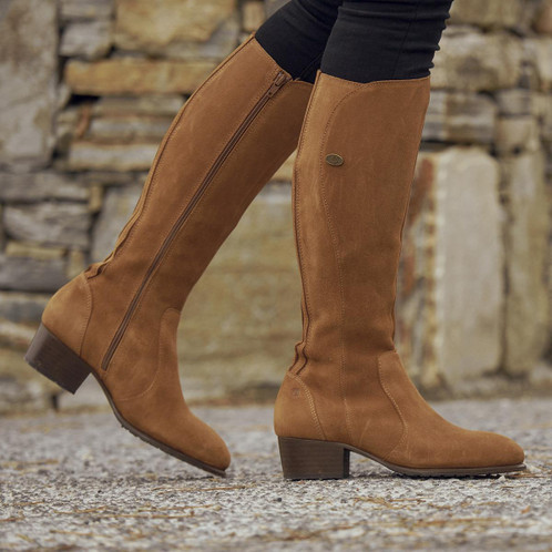 Camel Dubarry Womens Downpatrick Boots Lifestyle