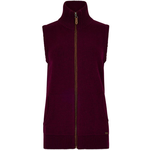 Oxblood Dubarry Womens Sheedy Knit