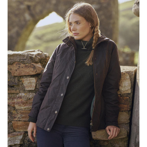 Java Dubarry Womens Mountrath Wax Jacket Lifestyle