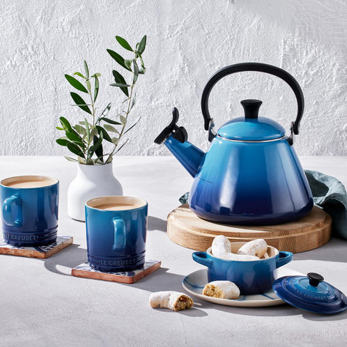 Le Creuset Kone Kettle Azure Blue