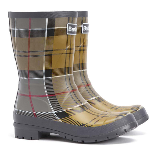 Dress Tartan Barbour Womens Banbury Wellington Boots