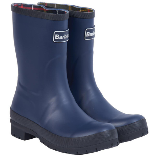 Navy Barbour Womens Banbury Wellington Boots