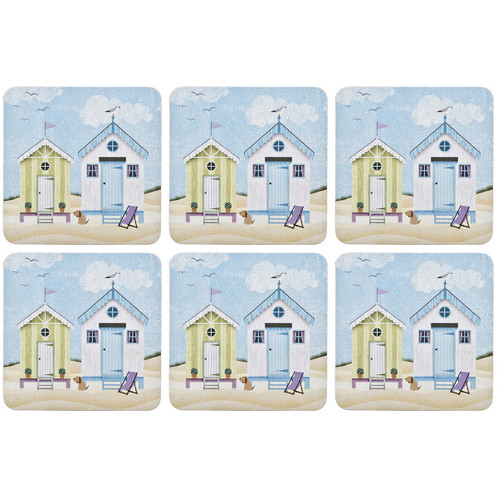 Denby Seaside Set Of 6 Coasters