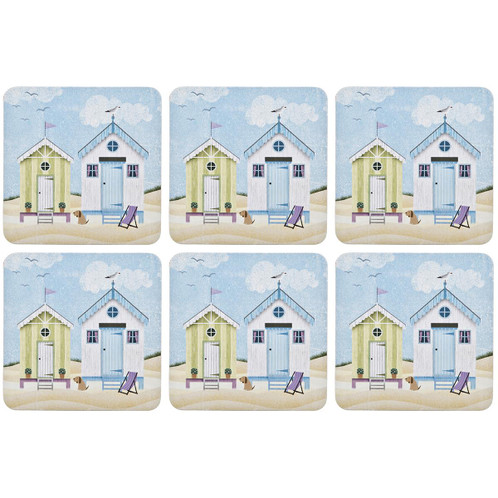 Denby Seaside Set Of 6 Coasters