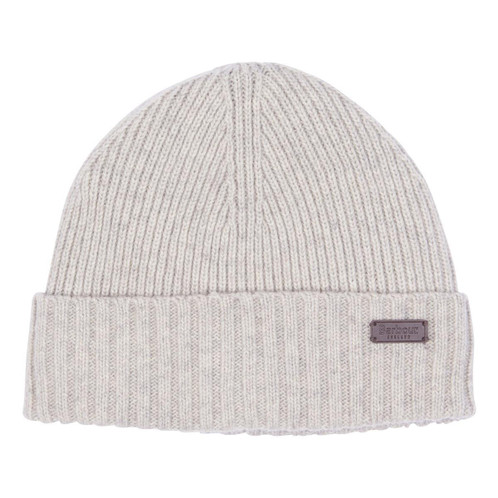 Light Grey Barbour Mens Carlton Beanie
