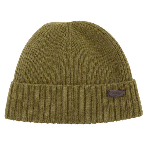 Light Moss Barbour Mens Carlton Beanie