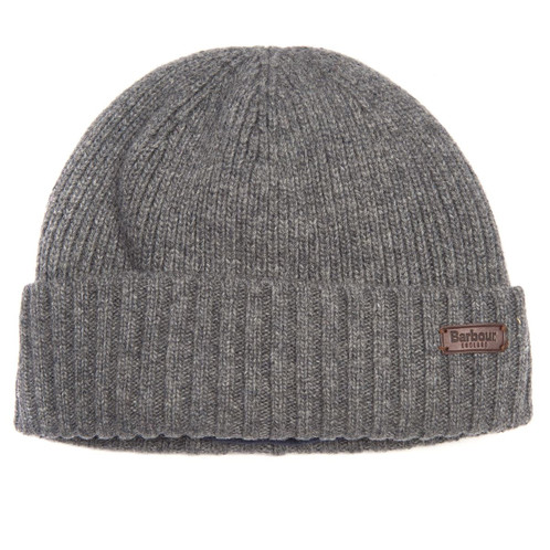 Grey Barbour Mens Carlton Beanie