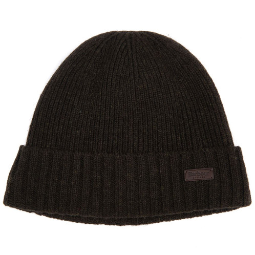 Green Barbour Mens Carlton Beanie