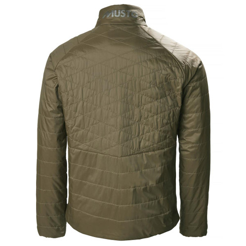 Rifle Green Muso HTX Quilted Jacket Back