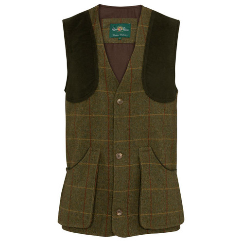 Oak Alan Paine Mens Rutland Shooting Waistcoat