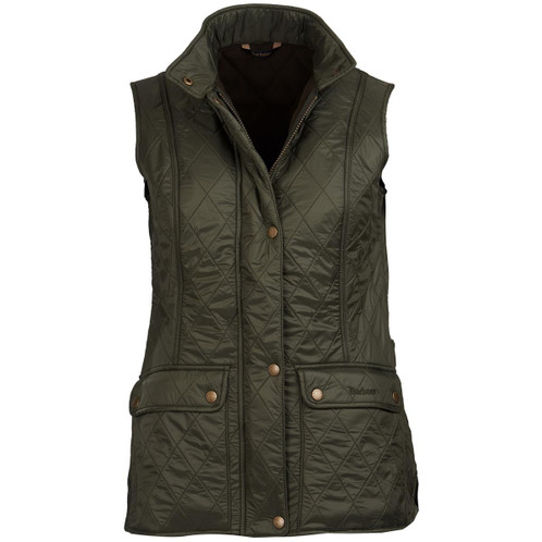 Olive Barbour Womens Wray Gilet