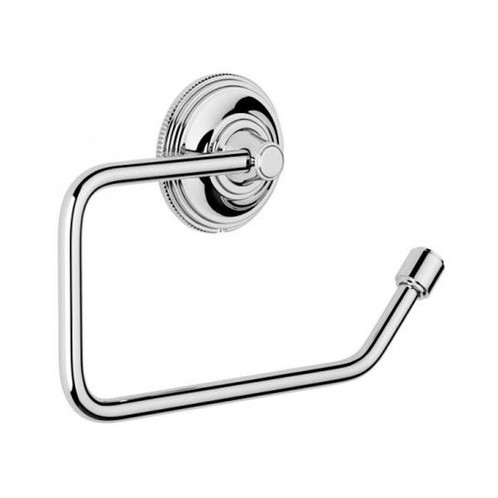 Chrome Plated Samuel Heath Style Moderne Toilet Roll Holder N6637