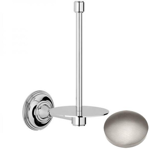 Stainless Steel Finish Samuel Heath Style Moderne Spare Toilet Roll Holder N6631