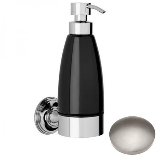 Stainless Steel Finish Samuel Heath Style Moderne Liquid Soap Dispenser N6647B