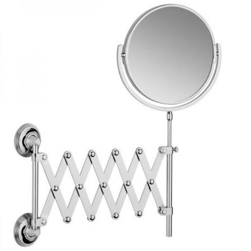 Chrome Plated Samuel Heath Style Moderne Extending Mirror L6708