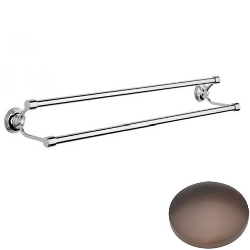 City Bronze Samuel Heath Style Moderne Double Towel Rail N6701