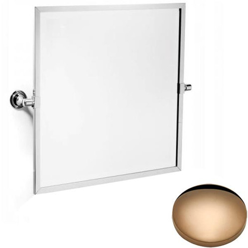 Antique Gold Samuel Heath Fairfield Framed Bevelled Tilting Mirror N9560