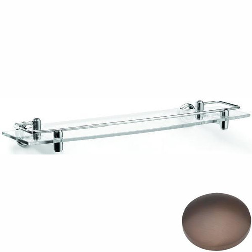 City Bronze Samuel Heath Fairfield Glass Shelf With Lifting Rail N9543