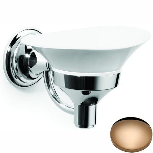 Antique Gold Samuel Heath Fairfield Soap Dish N9534