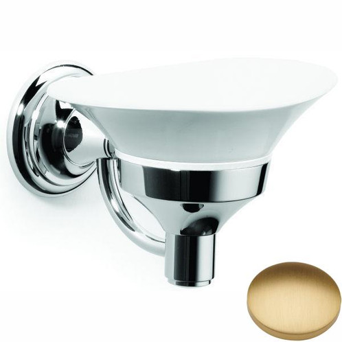 Brushed Gold Matt Samuel Heath Fairfield Soap Dish N9534