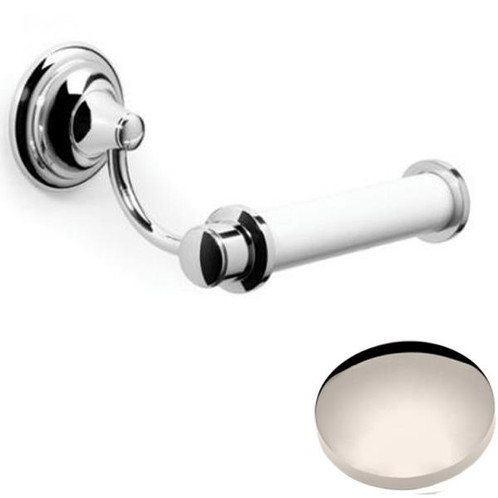 Polished Nickel Samuel Heath Fairfield Toilet Roll Holder N9537