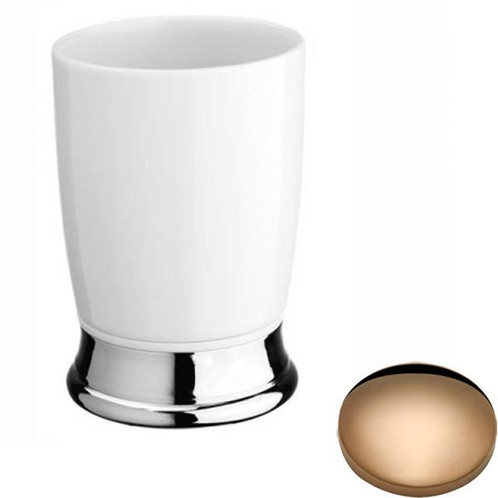 Antique Gold Samuel Heath Fairfield Freestanding Tumbler N9565