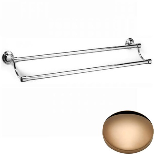 Antique Gold Samuel Heath Fairfield Double Towel Rail N9552