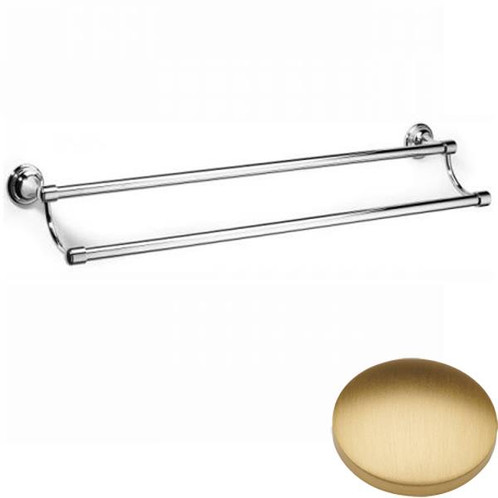 Brushed Gold Matt Samuel Heath Fairfield Double Towel Rail N9552