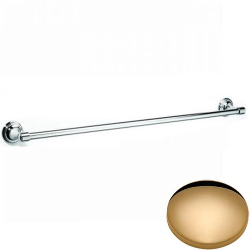 Non-Lacquered Brass Samuel Heath Fairfield Single Towel Rail N9551