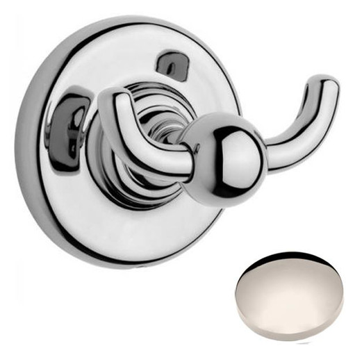 Polished Nickel Samuel Heath Antique Double Robe Hook N4348