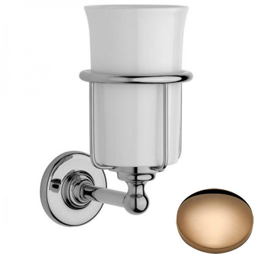 Antique Gold Samuel Heath Antique Tumbler Holder N4335