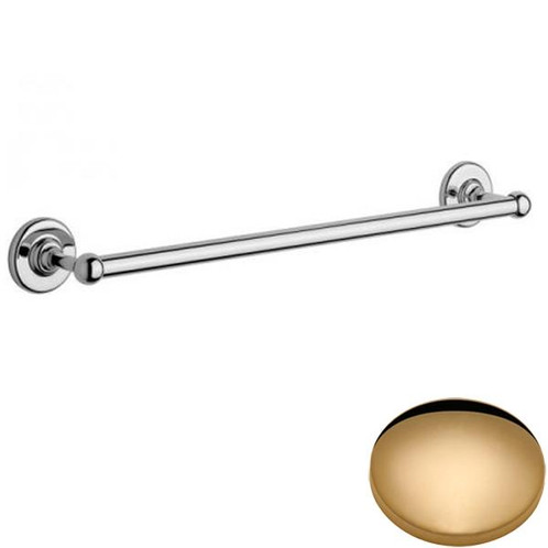 Non-Lacquered Brass Samuel Heath Antique Metal Towel Rail N4355