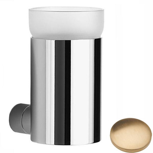 Brushed Gold Unlacquered Samuel Heath Xenon Toothbrush Holder N5045