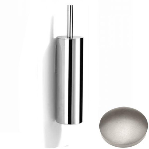 Stainless Steel Finish Samuel Heath Xenon Wall Mounted Toilet Brush L5042