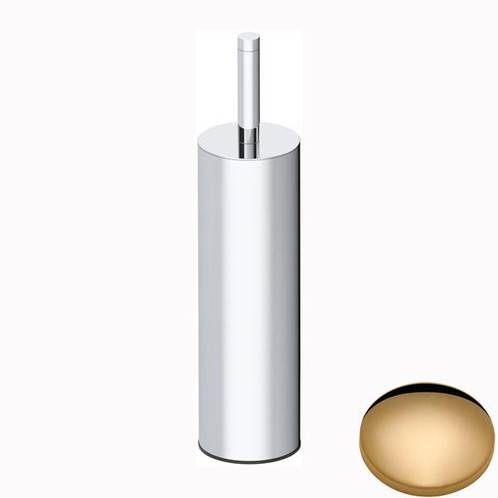 Non-Lacquered Brass Samuel Heath Xenon Freestanding Toilet Brush L5044