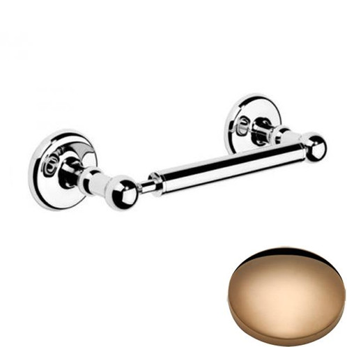 Antique Gold Samuel Heath Novis Double Post Toilet Roll Holder N1052