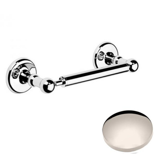 Polished Nickel Samuel Heath Novis Double Post Toilet Roll Holder N1052