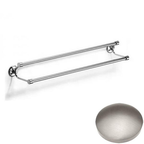 Stainless Steel Finish Samuel Heath Novis Double Towel Rail N1301