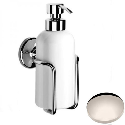 Polished Nickel Samuel Heath Novis Liquid Soap Dispenser N1047